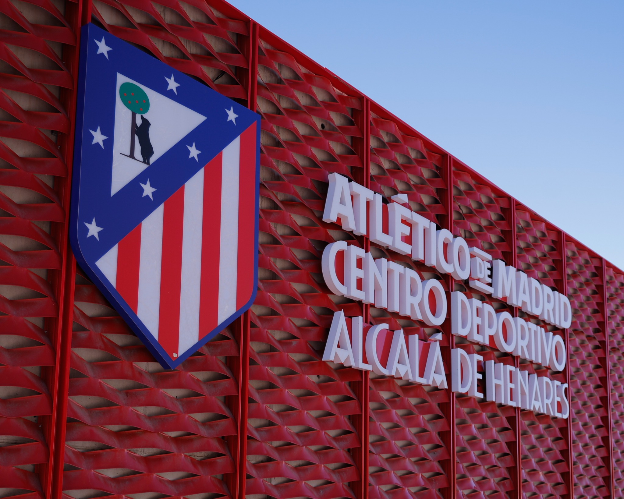 The exterior of Atlético de Madrid’s Alcalá de Henares training centre