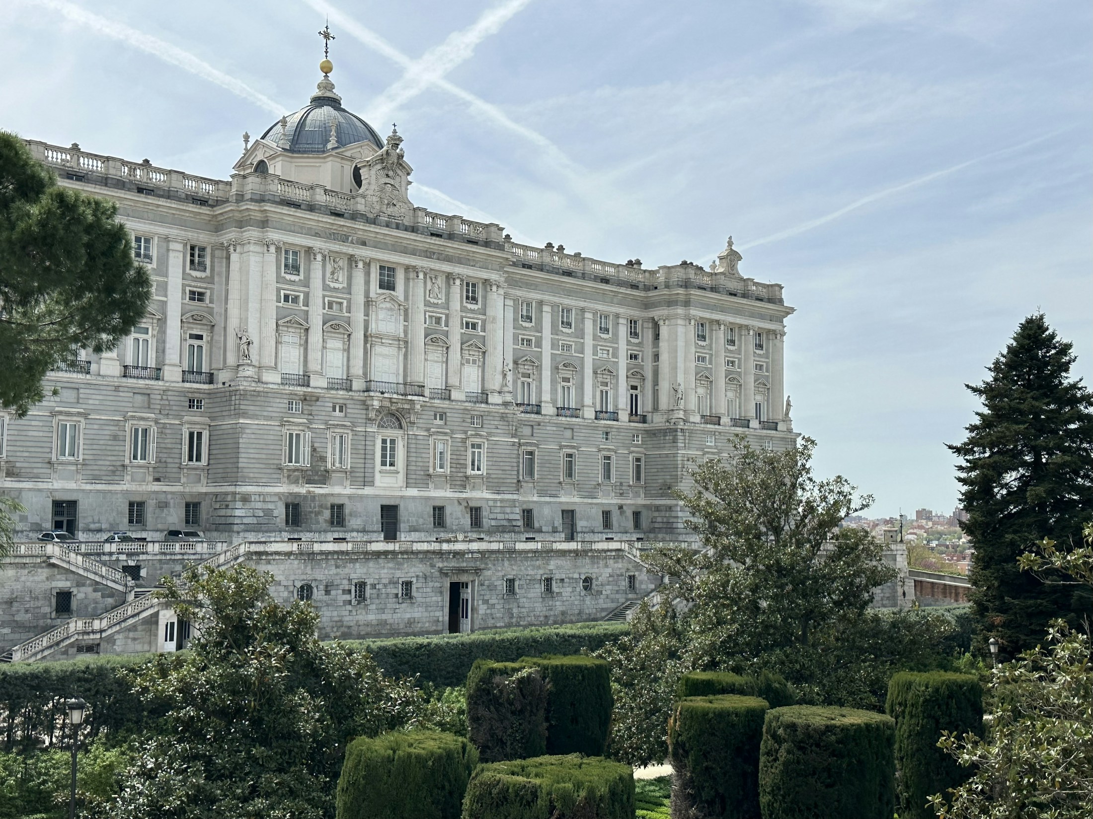 Madrid’s Royal Palace and the Sabatini Gardens